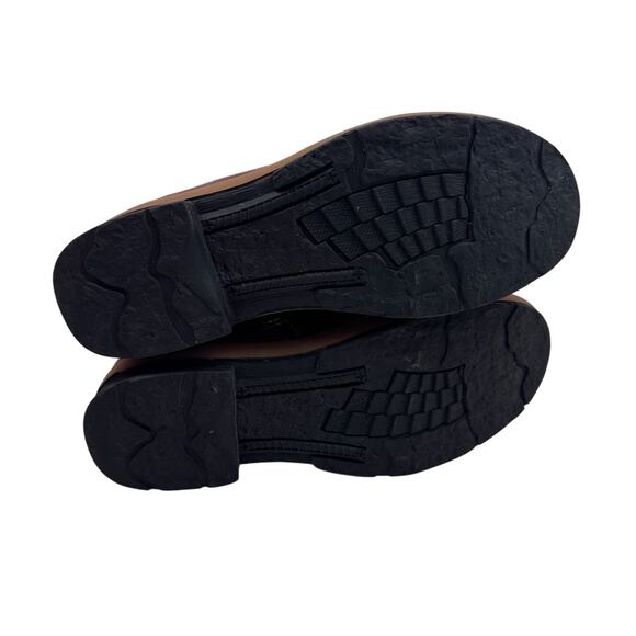 Socofy Boho Patchwork Leather Boots - Picture 8 of 11